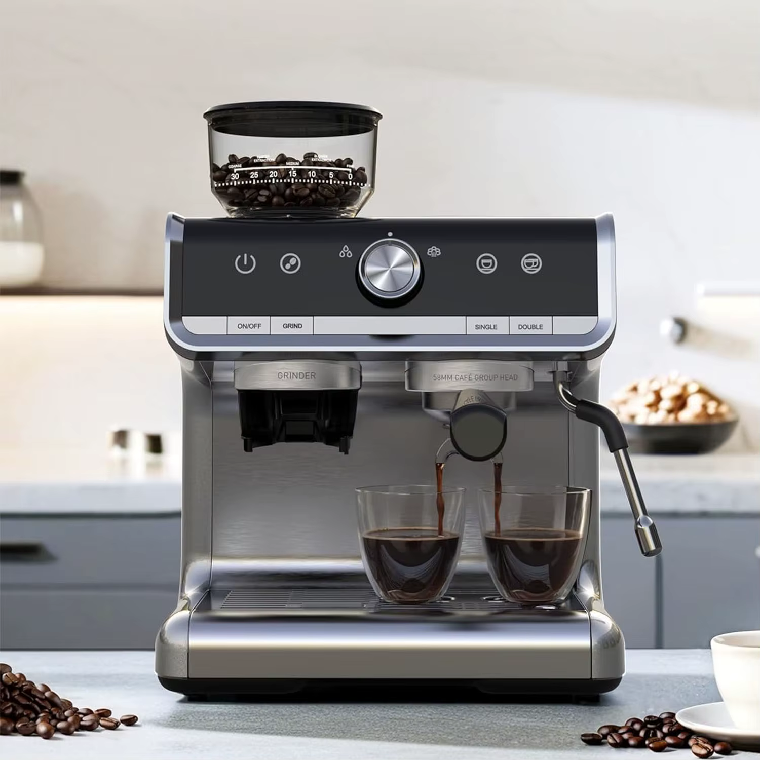 Freshly Ground Espresso, Barista Quality