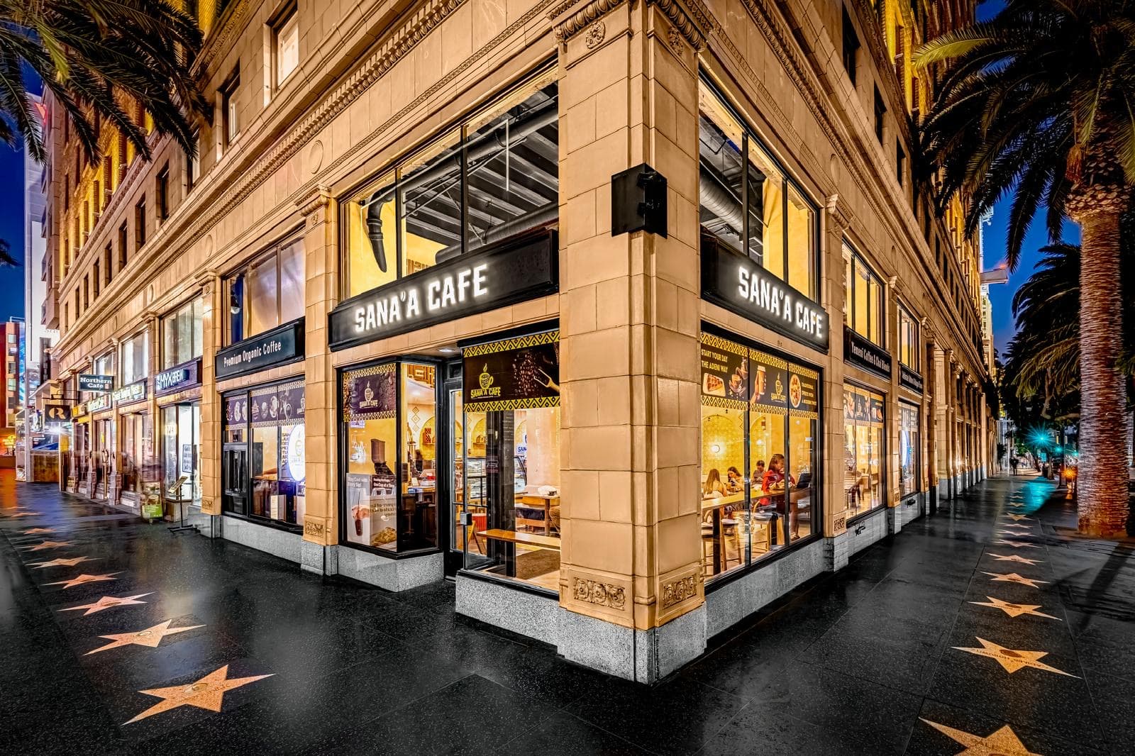 Los Angeles Hollywood cafe
